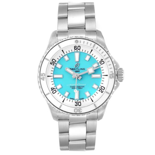 Breitling White Blue