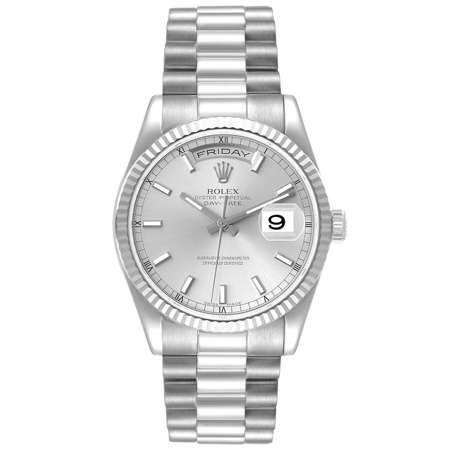 Rolex Day Date Silver
