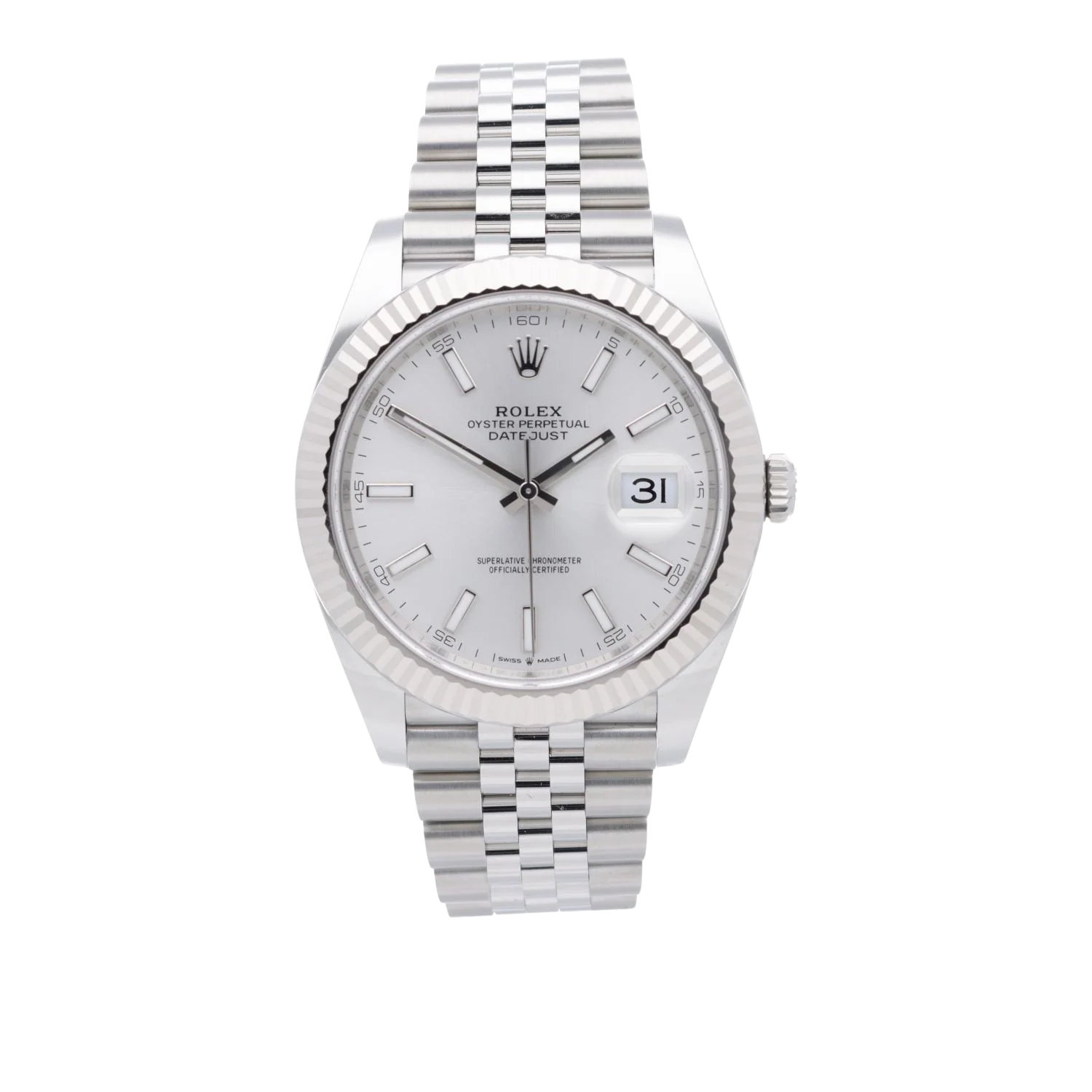 Rolex White Dial