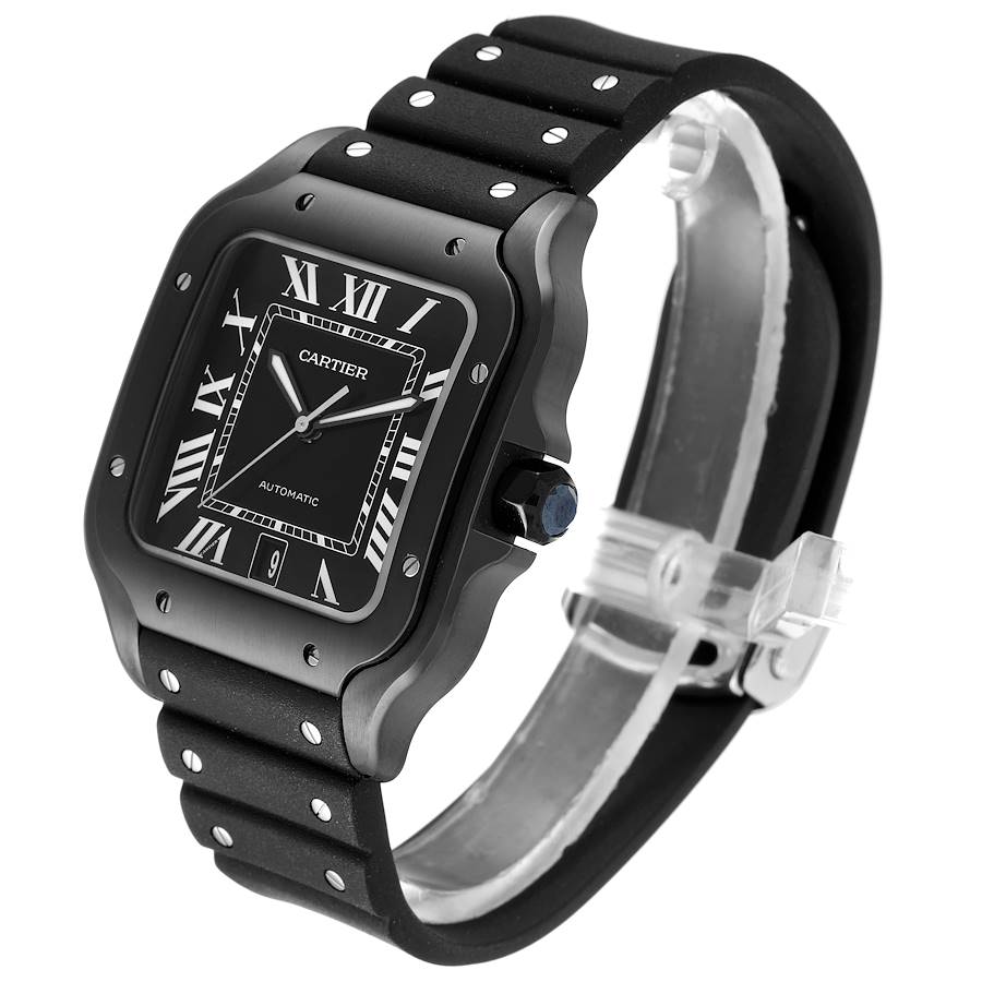 cartier-santos-100-black-rubber-strap-steel-mens-watch-wssa0039-unworn-35230_481ce_md