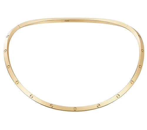 Love Gold Necklace