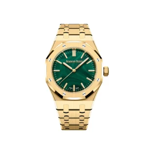 AP Yellow Gold Green Dial