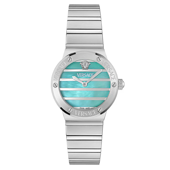 Versace Silver Stainless Steel