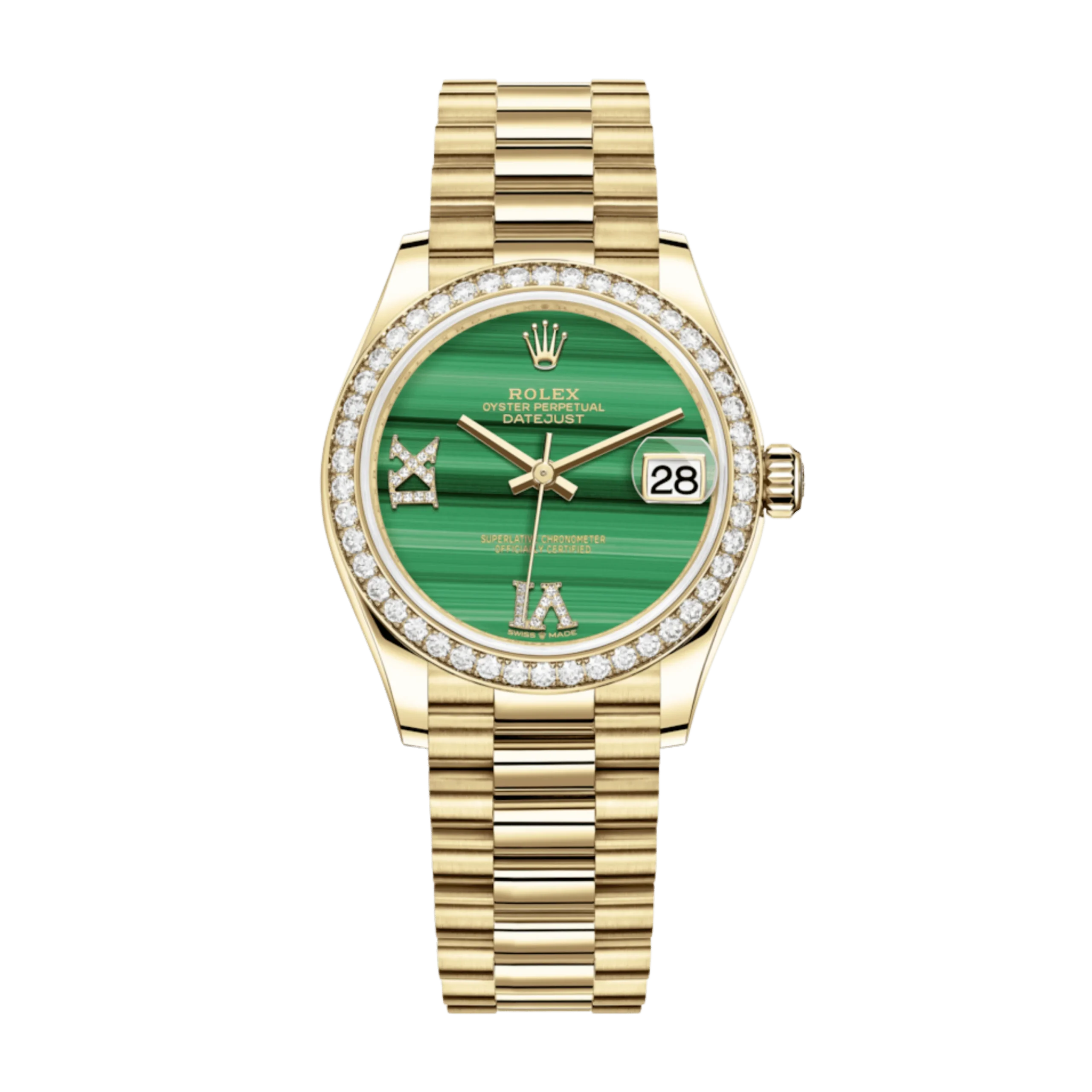 Rolex Datejust Malachite Dial