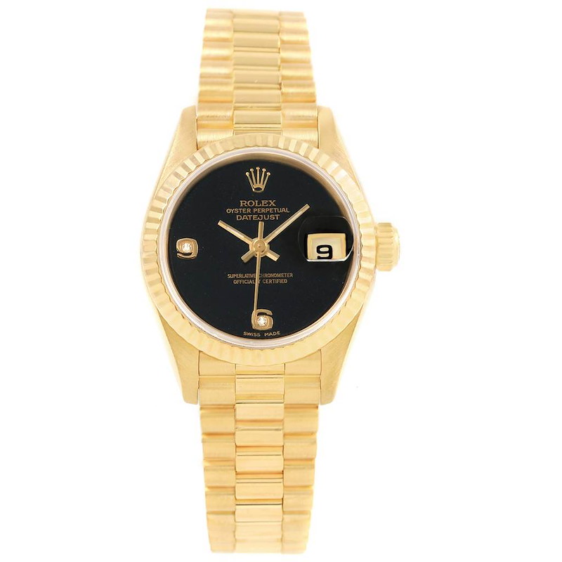 Rolex President Datejust Onyx