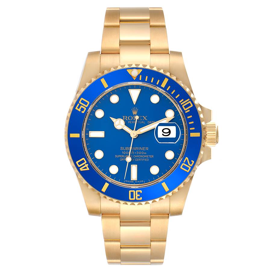 Rolex Submariner Yellow Gold