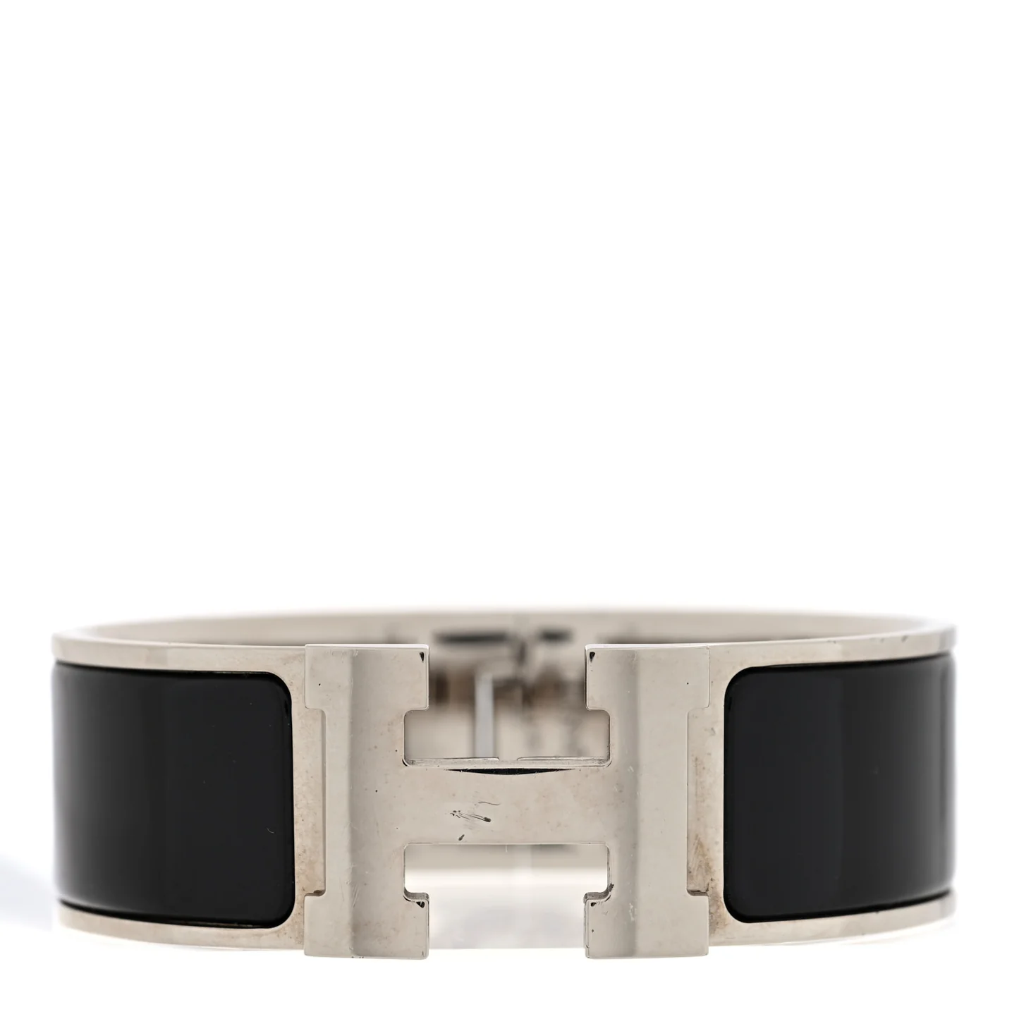 Enamel Wide H Bracelet