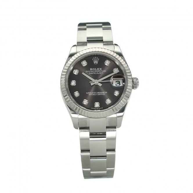 Lady-Datejust Grey Diamond Dial