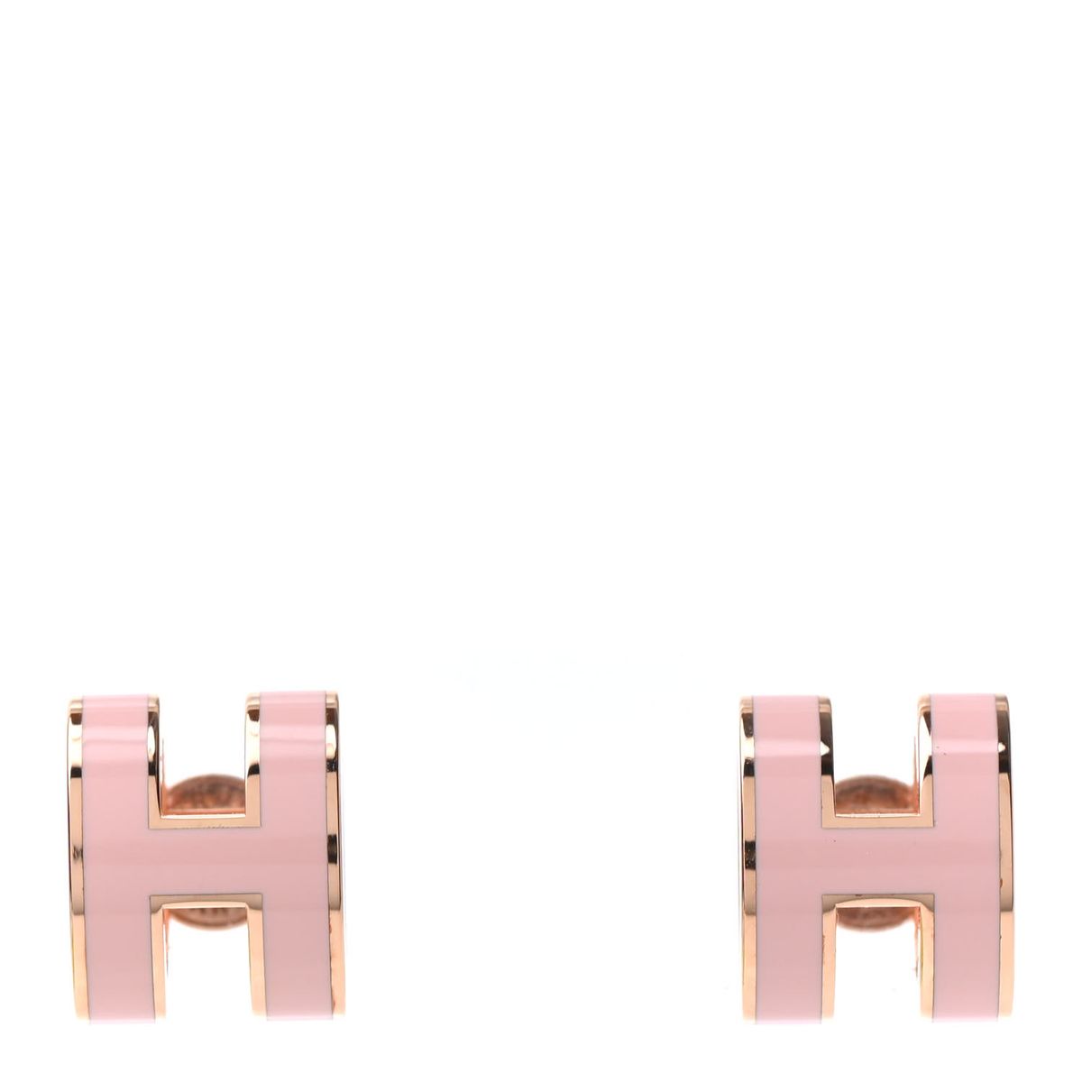 Mini Pop H Earrings Pink