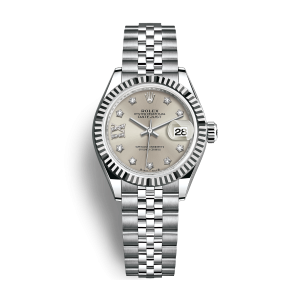 Rolex Lady-Datejust Steel Jubilee Silver Dial