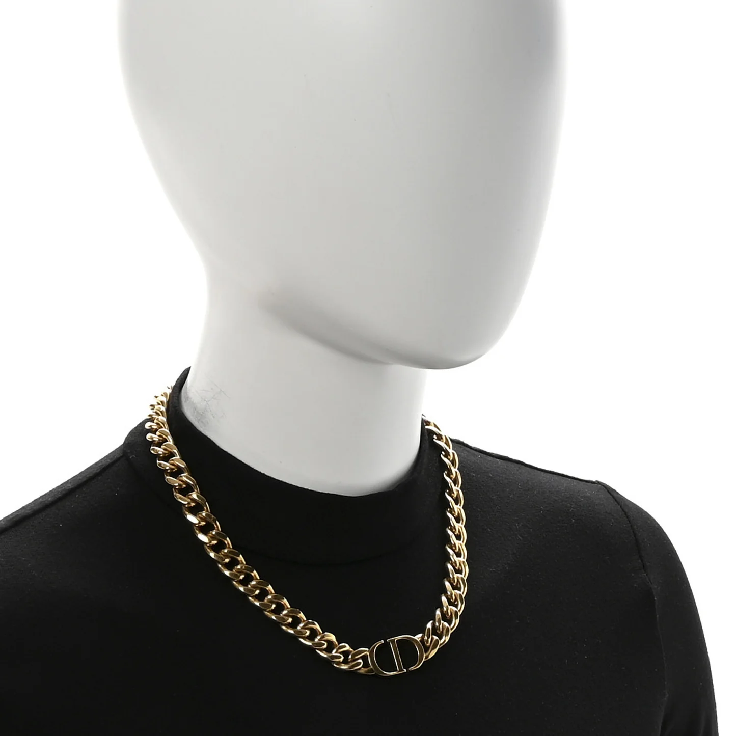 Dior Montaigne Necklace Gold - Image 3