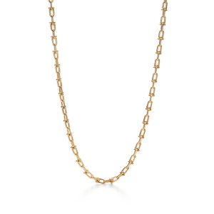 Small Link Necklace Gold