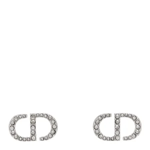 Crystal Petit CD Stud Earrings