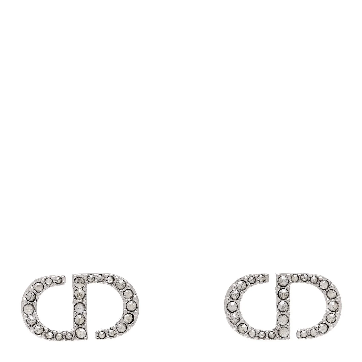 Crystal Petit CD Stud Earrings