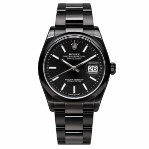 Rolex Datejust Stainless steel Black