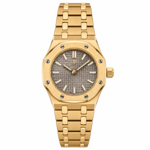 AP Mini Royal Oak Yellow Gold Gray Dial