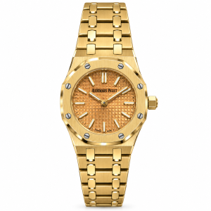 Mini Royal Oak Style Gold Watch