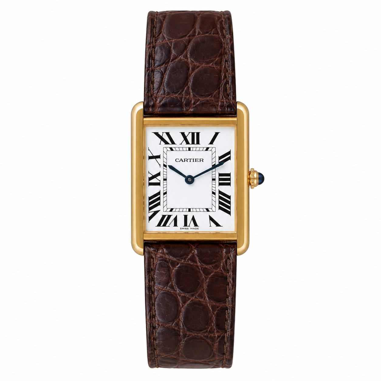 Cartier Tank Solo Dark Brown Strap