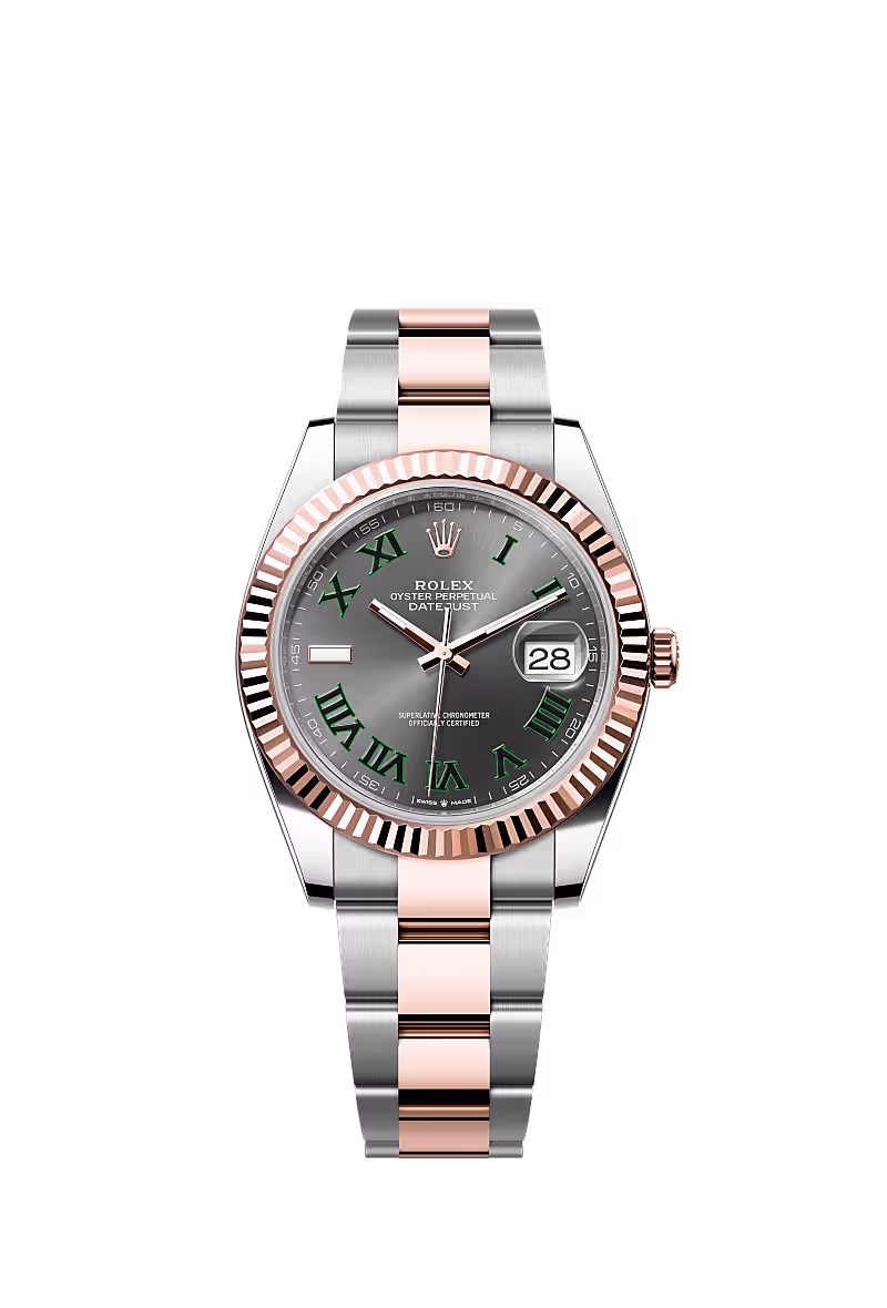 Rolex Oystersteel and Everose gold