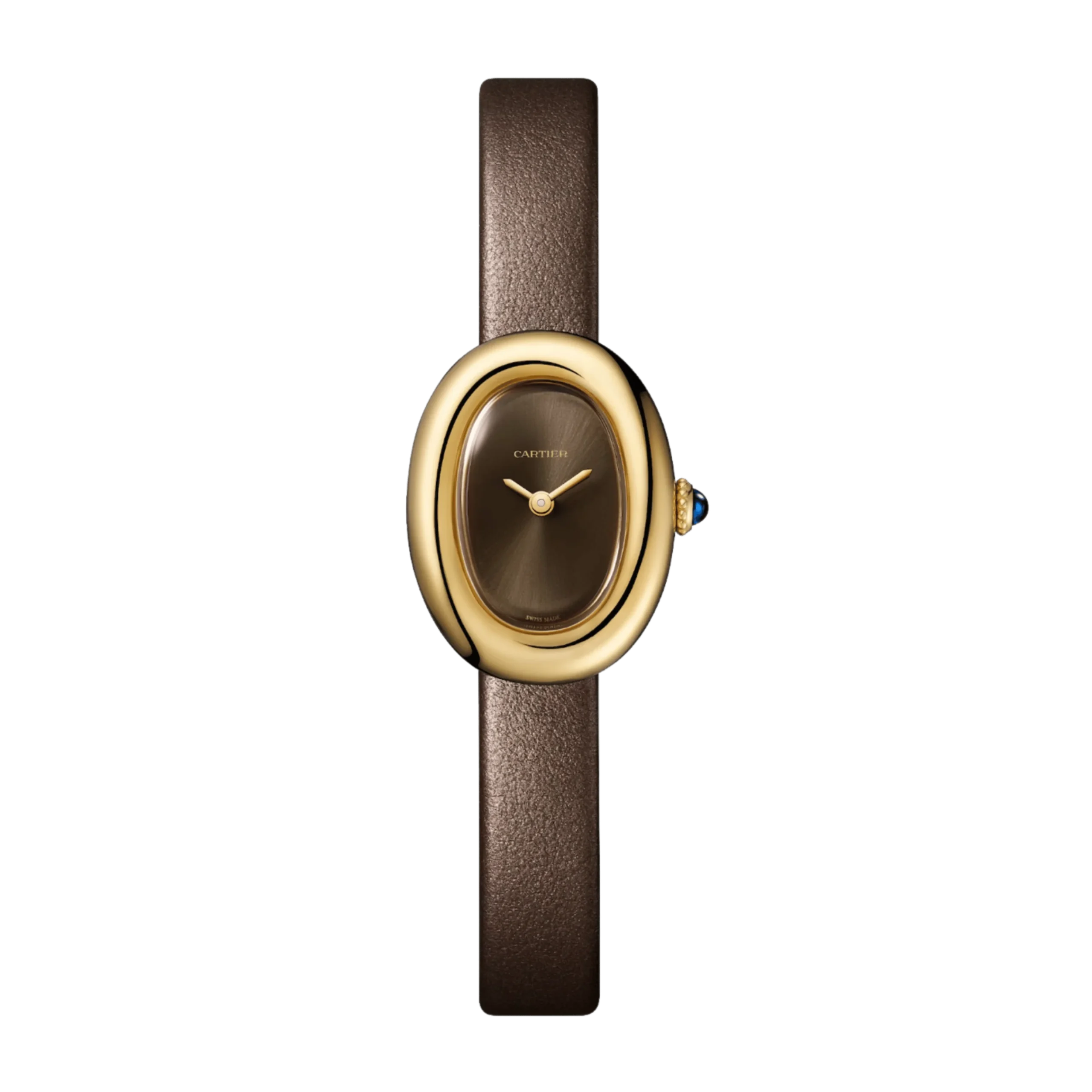 Baignoire de Cartier Brown Dial