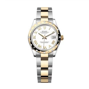 Datejust Two-Tone White Roman