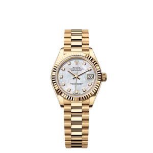 Datejust Ladies Presidential Yellow Gold